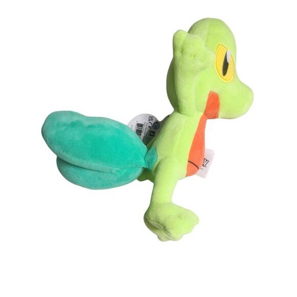Pokemon Treecko Plush 8" Officially Licensed Nintendo by Jazwares NWT - Picture 5 of 9